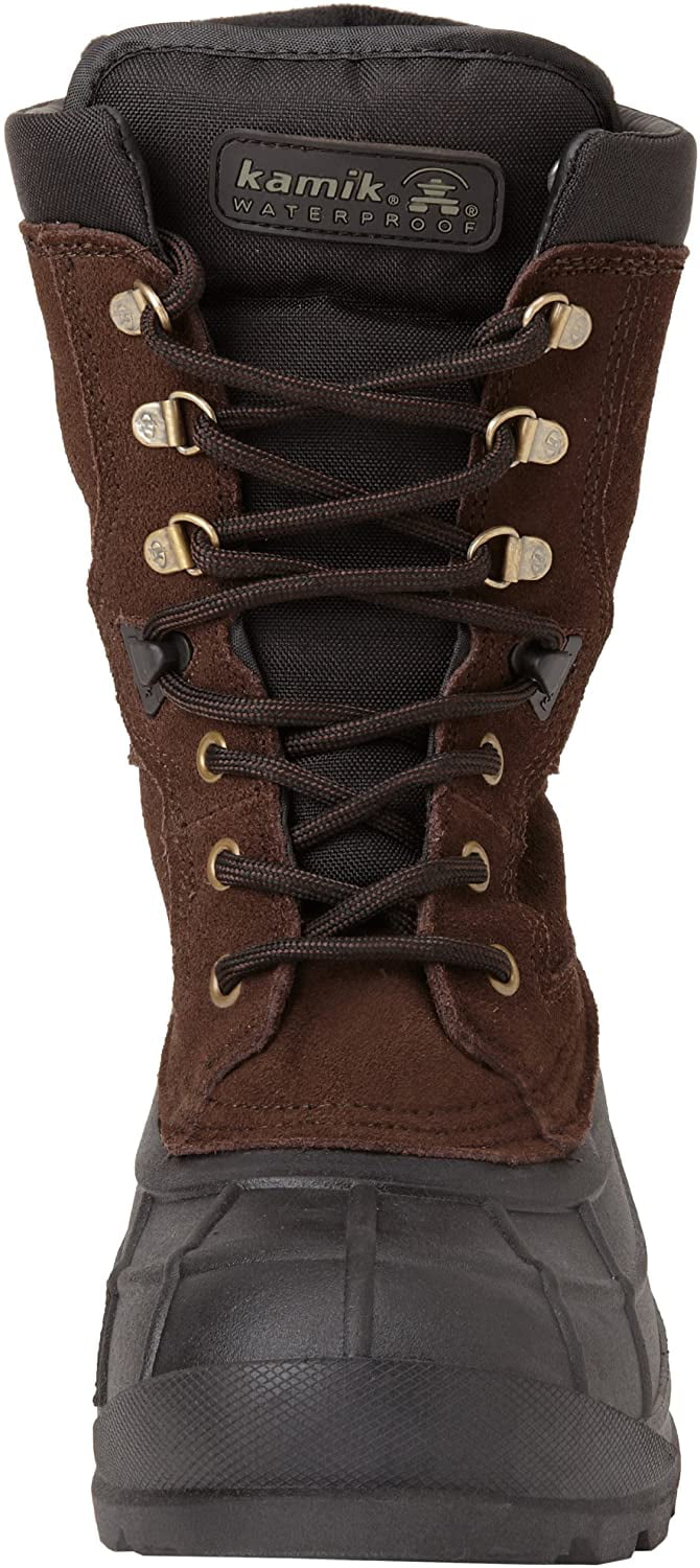 Kamik Men's Nationplus Boot (8.5 () , Dark Brown)