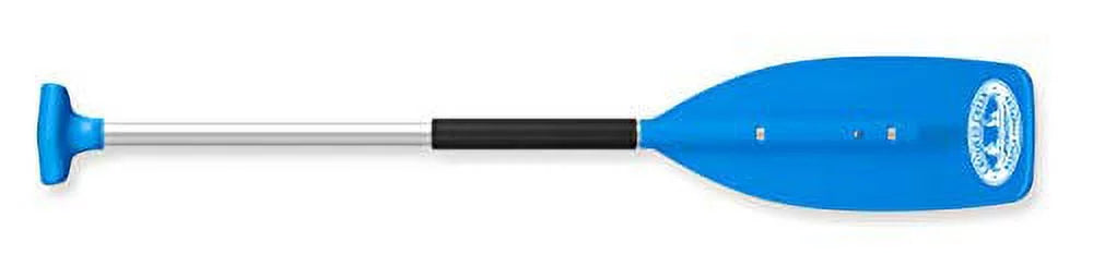 Camco 50451 Crooked Creek Aluminum/Synthetic Paddle w/Hybrid Grip - 4.5 ft. Blue