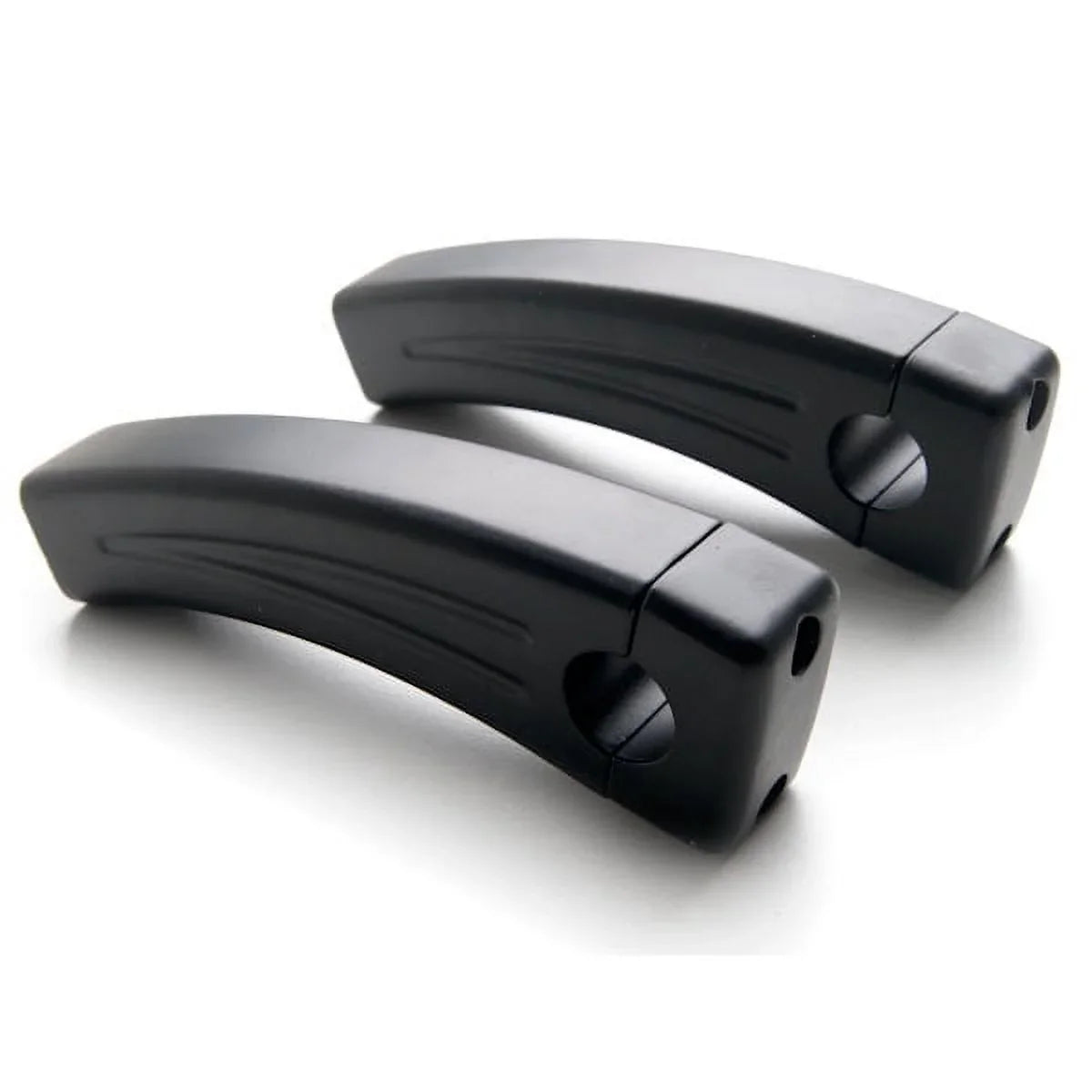 Krator 5.5" Black Bike Handlebar Pullback Risers 7/8" Compatible with Ducati Monster 620 696 750 796 900 1000 1100