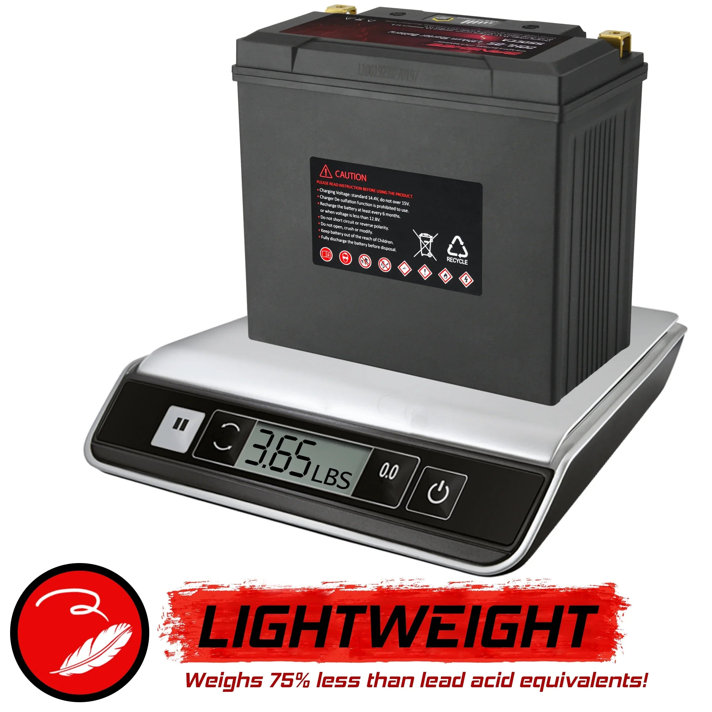 Banshee 20L- LiFePO4 Motorsports Battery Compatible with Yamaha  WaveRunner  Sport 2015 to 2015