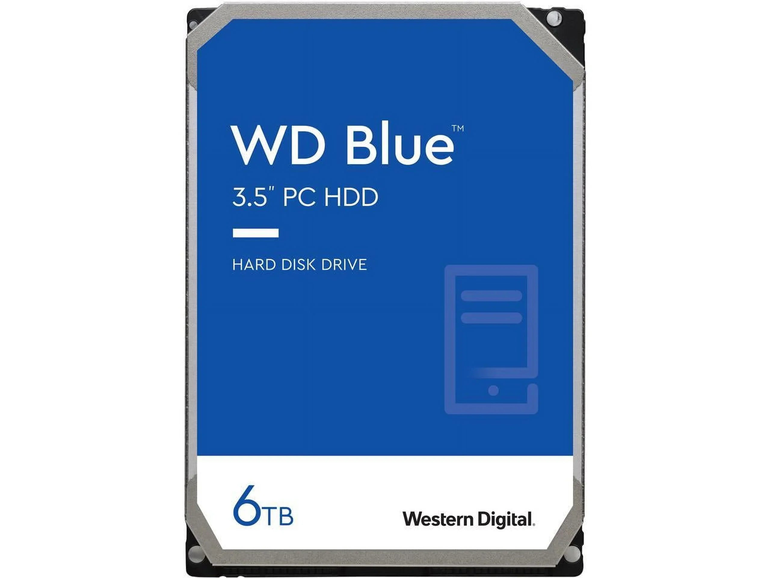 Blue 6TB Desktop Hard Disk Drive - 5400   6Gb/s 256MB Cache 3.5 Inch -