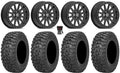 Valor  Beadlock 14" Wheels Black 30" Trail Saw 2.0 Tires Sportsman  Ranger