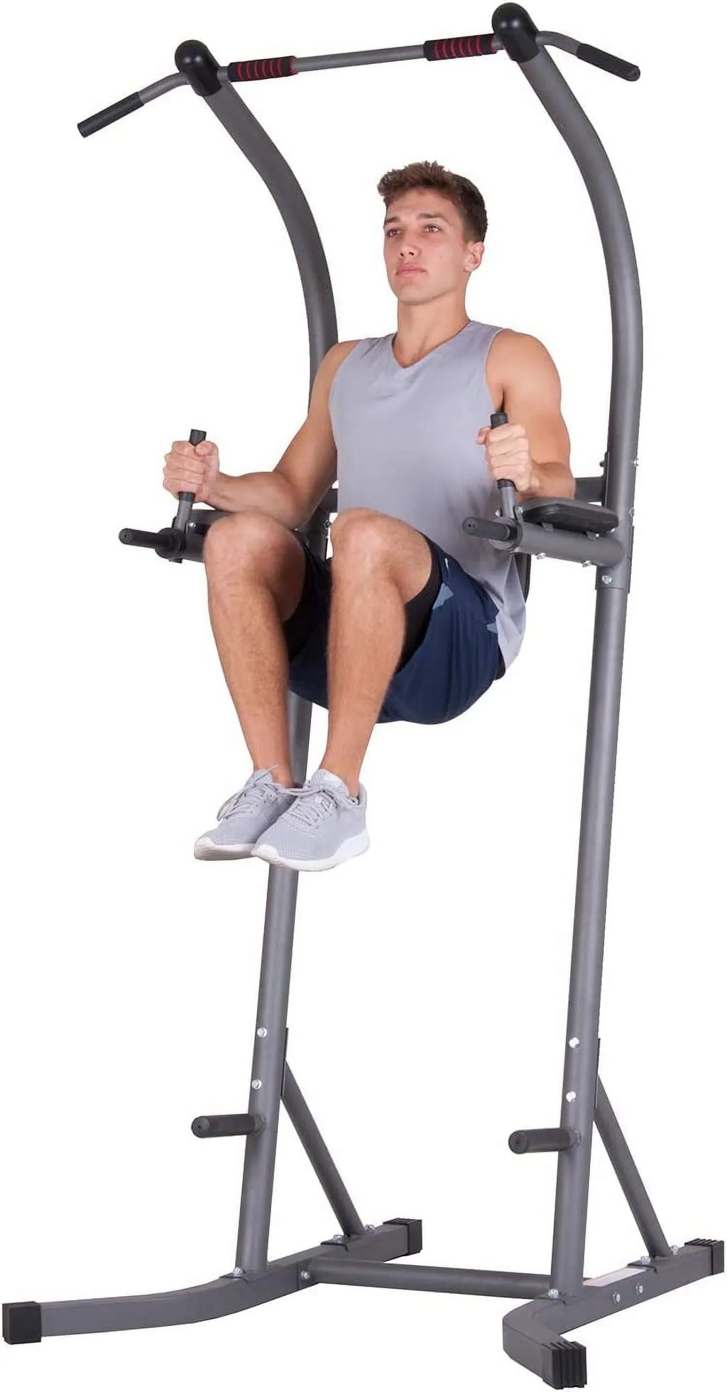 Fitness Power Tower, Gym Equipment For Home, Indoor Workout Equipment, Multi-Use Pull-Up Bar Station
