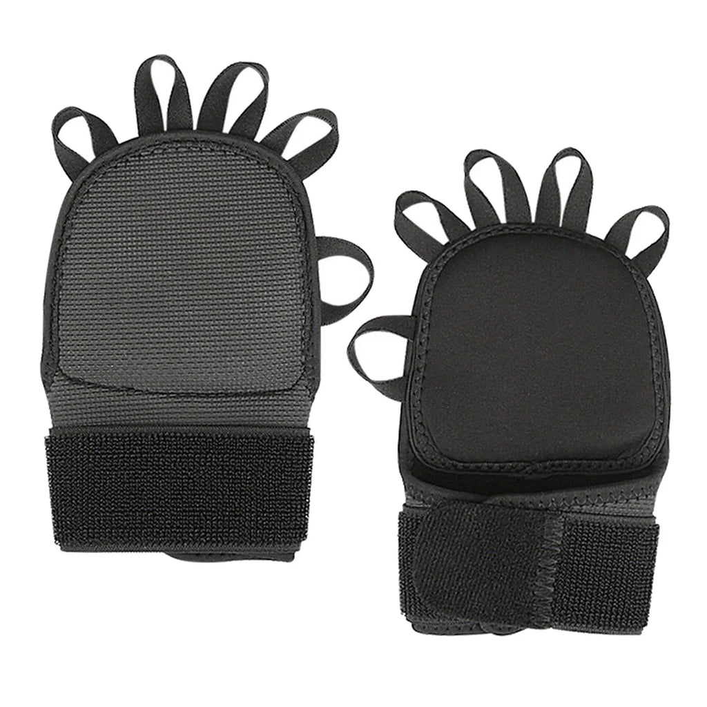 Tnarru 4xGymnastics Hand Grips Power Lifting Grips for Shrugs Deadlifting Kettlebells