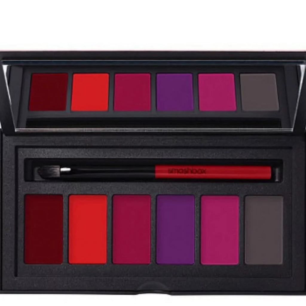 Smashbox Be Lengendary   Lipstick Palette:  Include: Screen Queen Matte, Bing Matte, Jam On It Matte, Violet Riot Matte, Publicist Matte, Punked Matte  .14oz