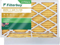 Filterbuy 12x24x4  11 Pleated   Furnace Air Filters (2-Pack)