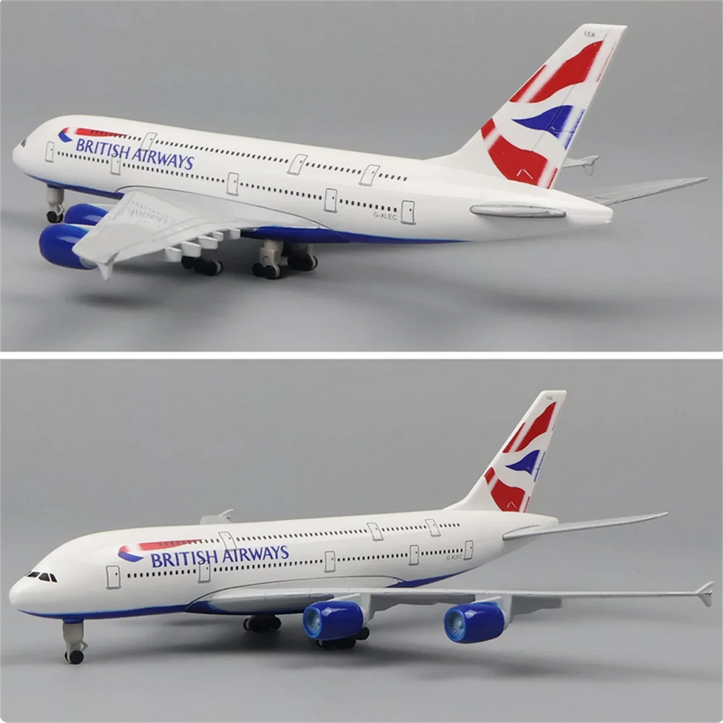 British Airways  Alloy Plane Model Retro and Elegant Decoration Aircraft Model for Living Room or Display Room