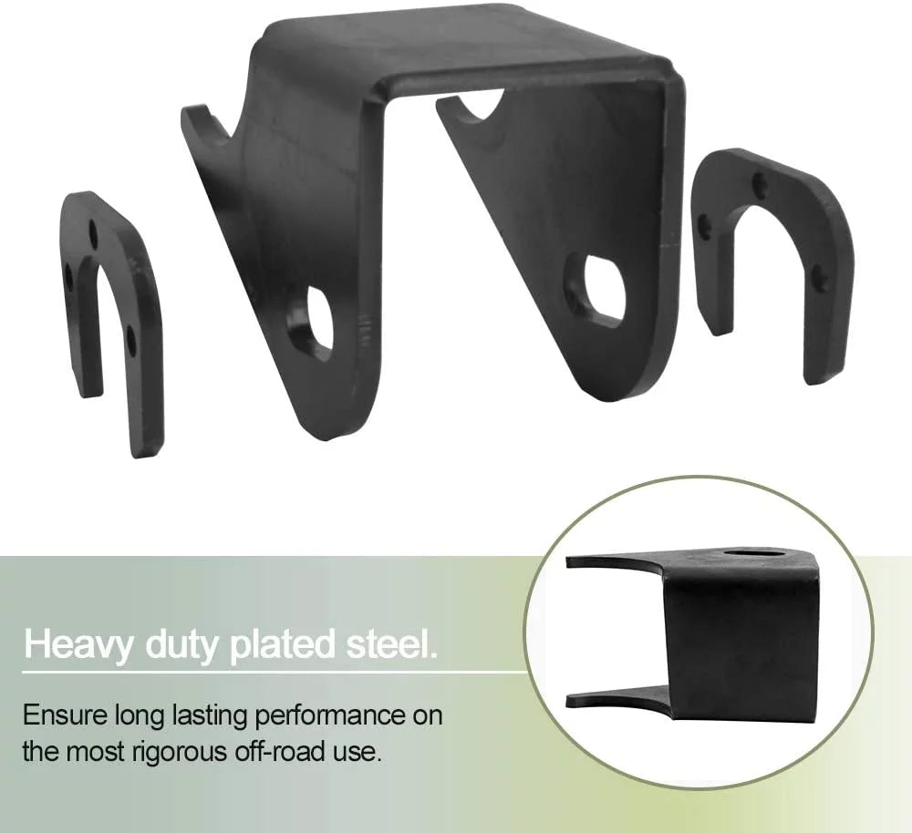 Front Lower Control Arm Bracket Axle Side Mount Brackets for 84-06 Jeep