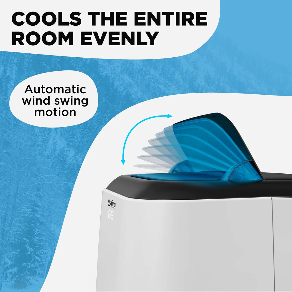 Airo Comfort Portable Air Conditioner 8000  (12000  ), Standing  Unit with  Window Kit