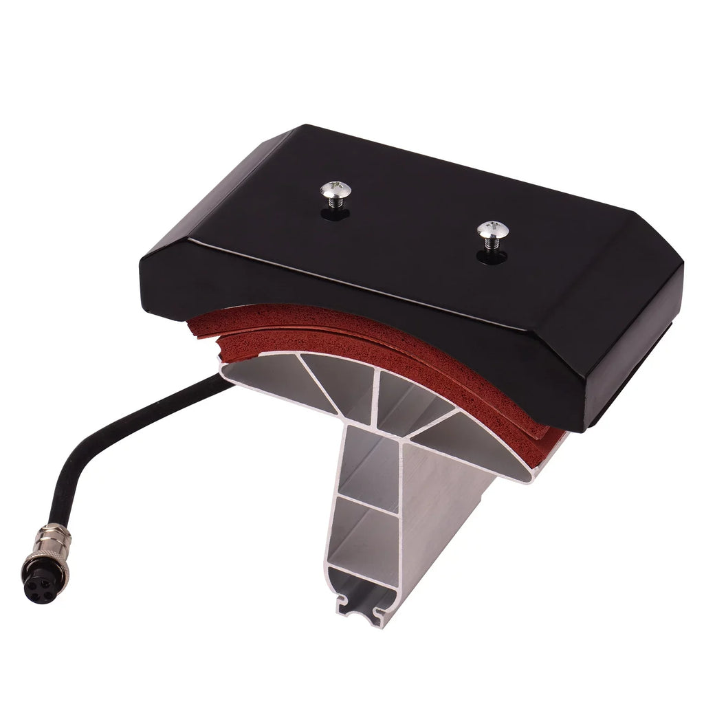 Aibecy Hat  Press Heating Transfer Attachment Silica  5.5x3 Inch for Heat Press Machine Hat Heating Machine