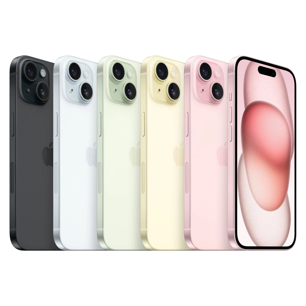Straight Talk Apple iPhone 15, 128GB, Pink - Prepaid Smartphone