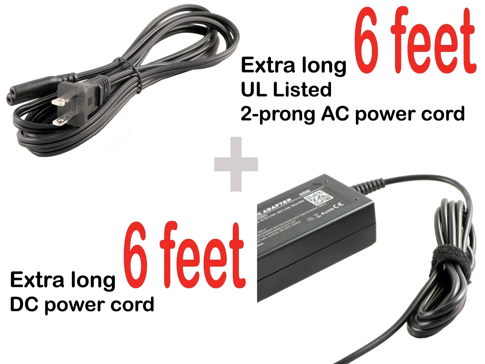 iTEKIRO 20V 65W  Adapter for Lenovo Ideapad 330S 510 520 520S 710S 530S 720S; Miix 510 520; 80SR 80SV 80SW 80U1 80VQ 80W3 80XC 80XE 80YL 80YQ 81BD 81BL 81CG 81EU 81EV 81F4 81F5 81F8 81F9 81FB 81H1