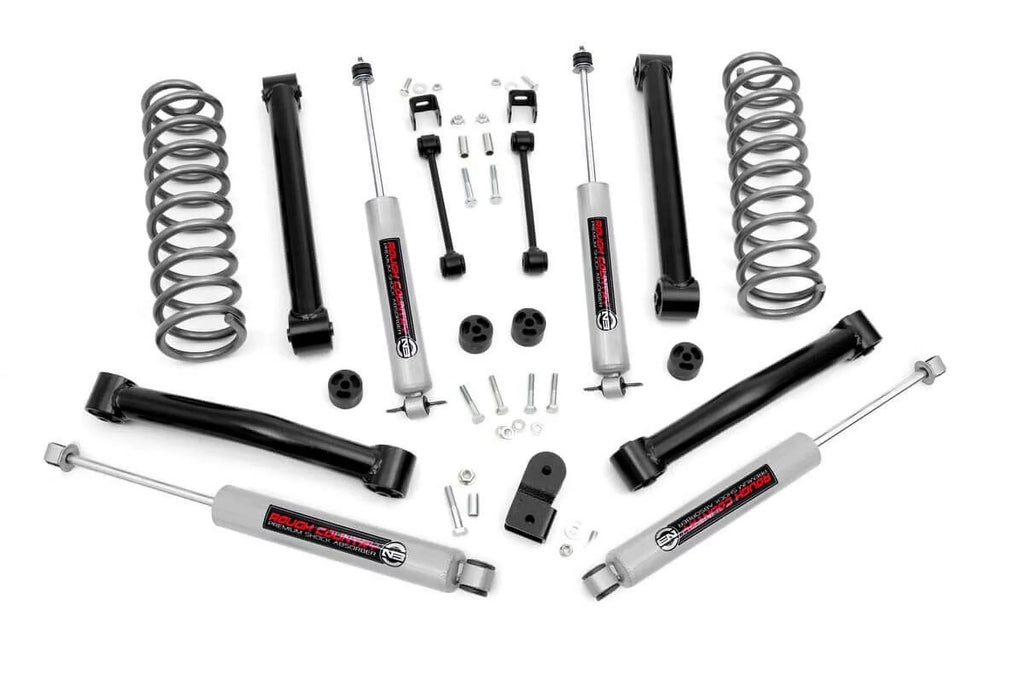 Rough Country 3.5" Lift Kit (fits) 1993-1998 Jeep Grand Cherokee  4WD |  |  Shocks | Suspension System | 632.20