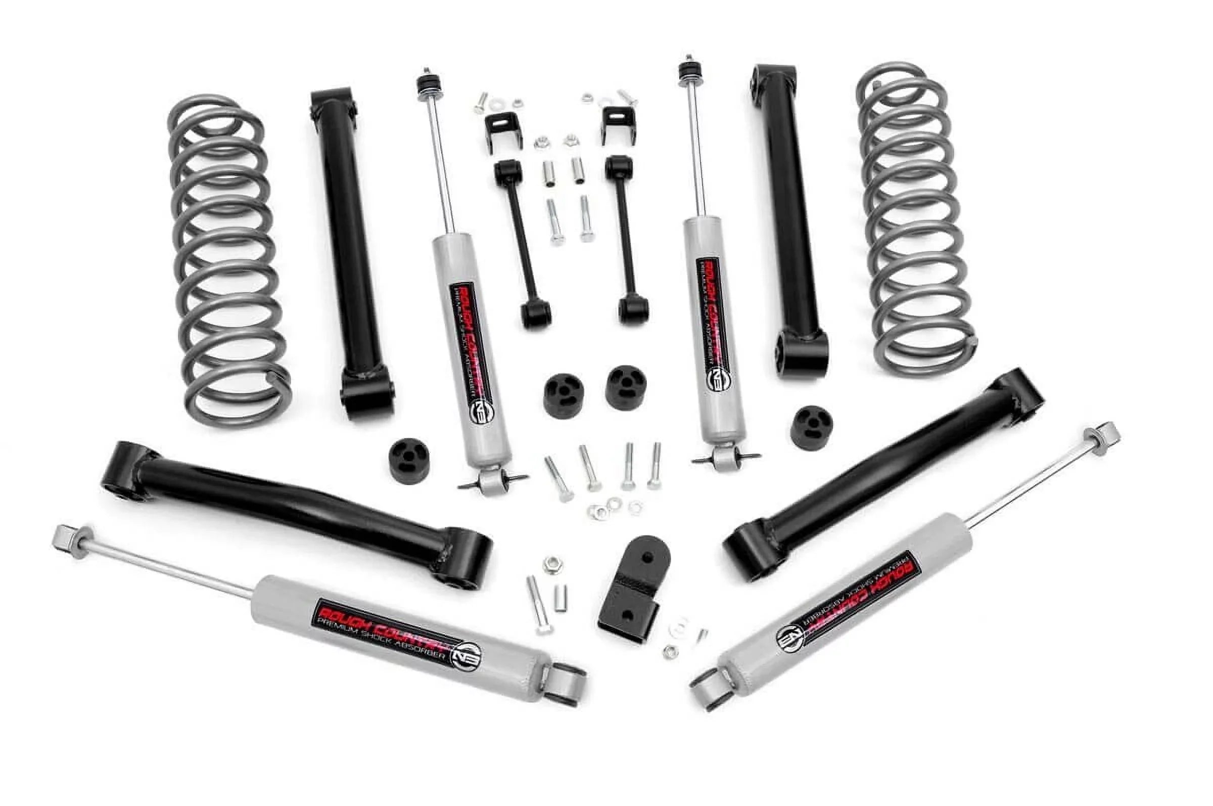 Rough Country 3.5" Lift Kit (fits) 1993-1998 Jeep Grand Cherokee  4WD |  |  Shocks | Suspension System | 632.20