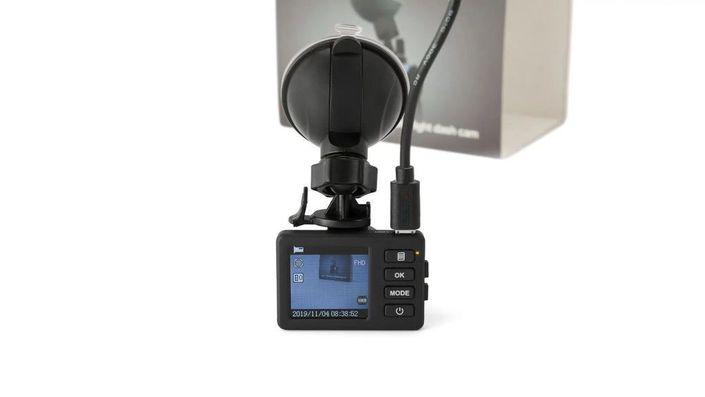 Dash  Cam w/ Nightvision for Head/Rear Cams All Day/Night Defense