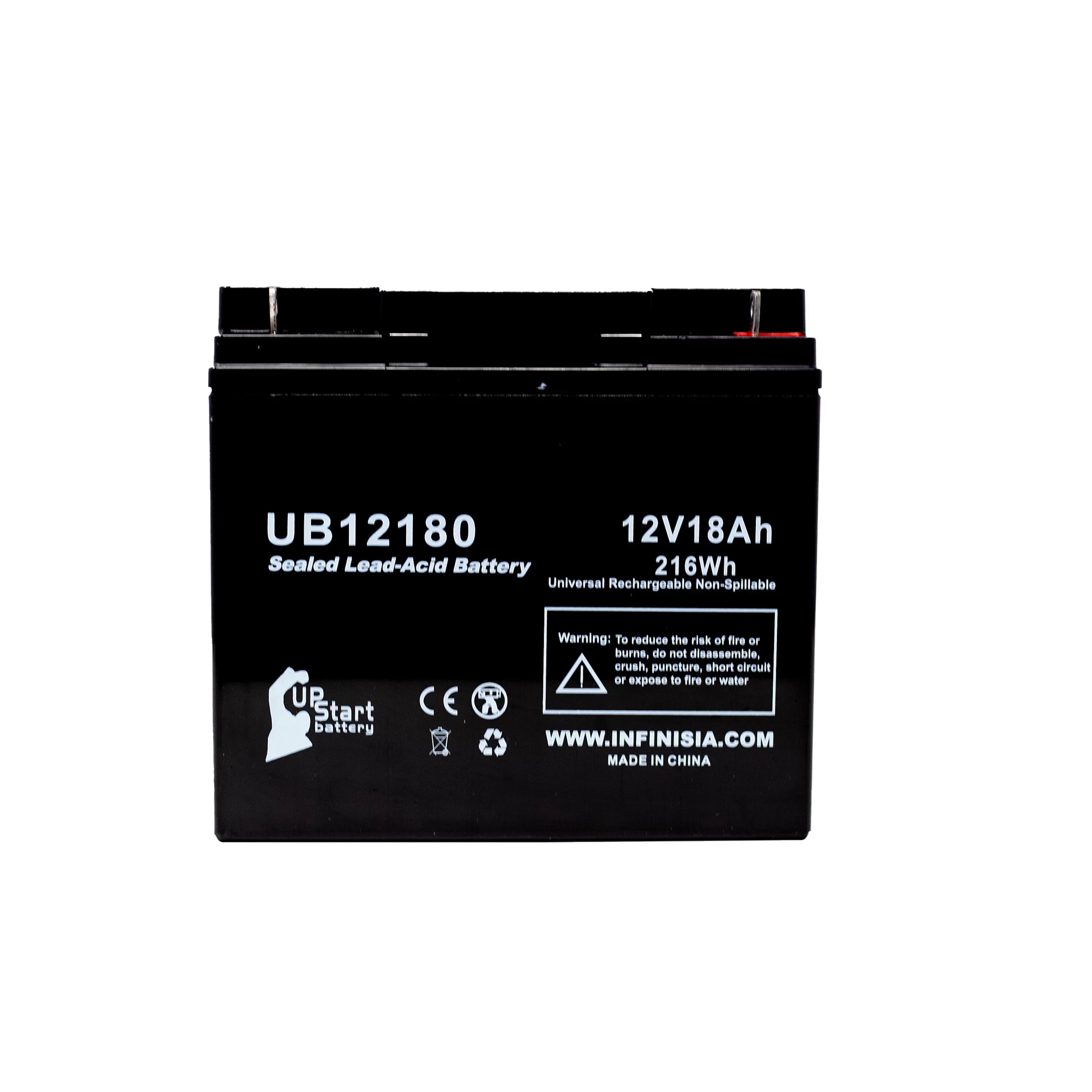 Compatible     Battery - Replacement  Universal Sealed Lead Acid Battery (12V, 18Ah, 18000mAh,  Terminal, , )