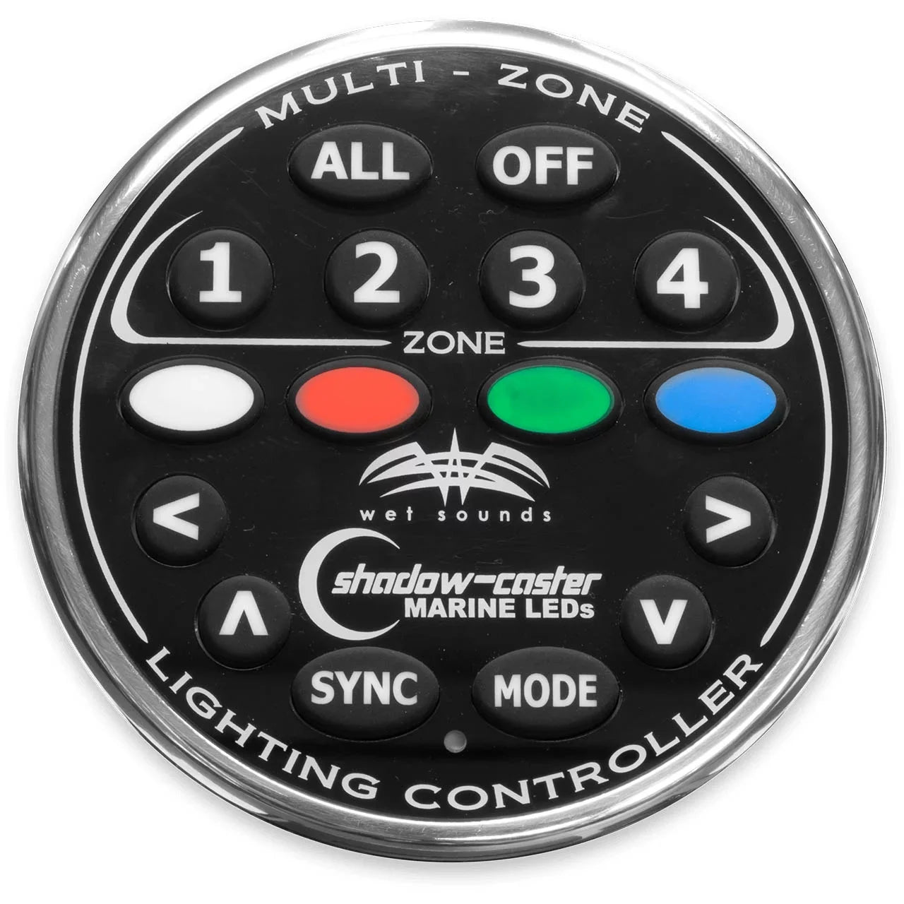Wet Sounds 4-Zone   remote for the Wet Sounds -4Z--
