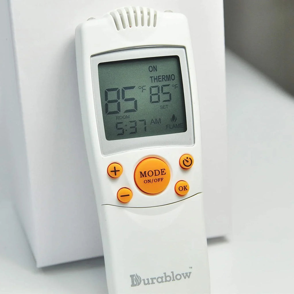 Gas Fireplace Remote Control Kit with Thermostat & Timer - 0.55 - Enhance your gas fireplace with wireless control, thermostat, and timer!