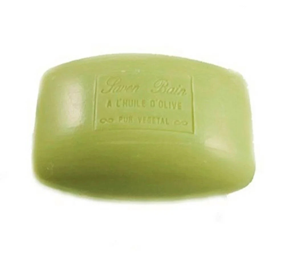 Olive Oil Lavender Bar Soap. 3-pack, 150g bars, Moisturizing Made in France