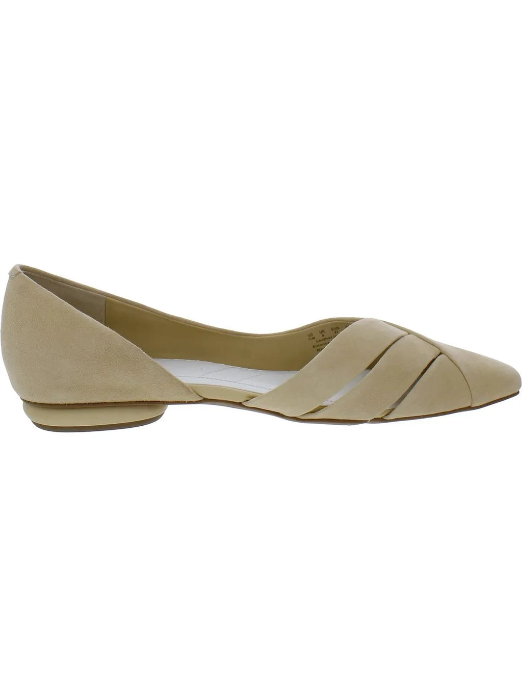 Franco Sarto Womens Braela Leather Square Toe 'Orsay