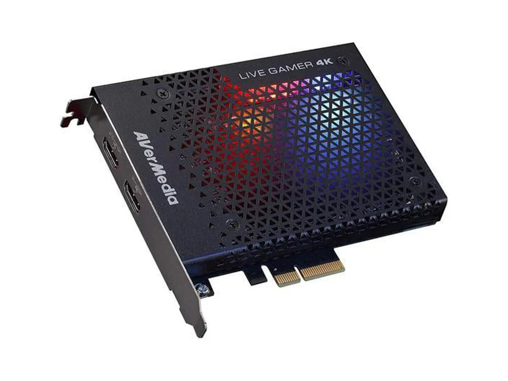 AVerMedia Live Gamer 4K - 4Kp60  Capture Card, Ultra-Low Latency for Broadcasting and Recording  Pro and Xbox One , PCIe Gen2x4 ()