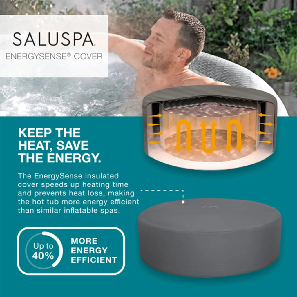 Bestway Coleman Honolulu AirJet Hot Tub with 2-Pack SaluSpa Spa Seat