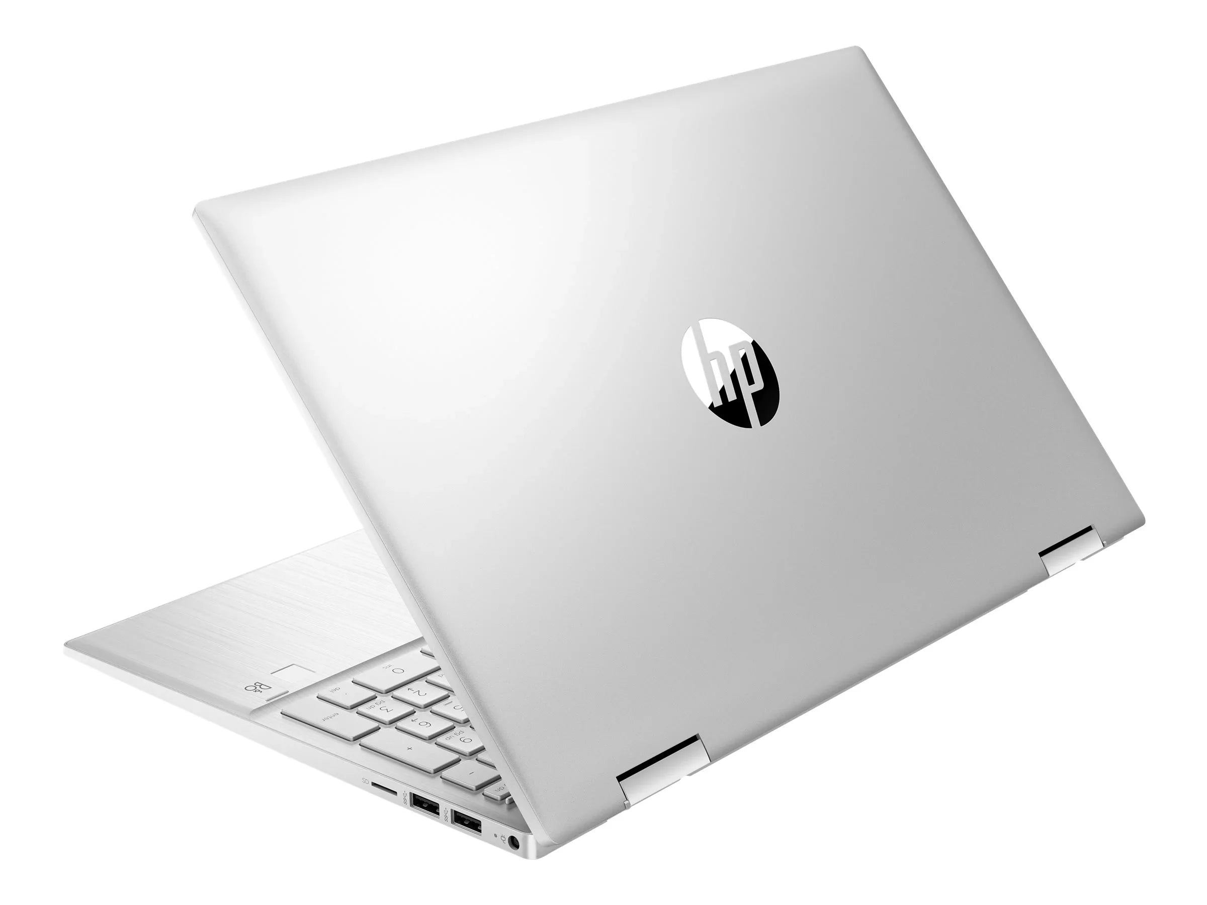 Pavilion x360 Laptop 15-er0051nr - Flip design - Intel Core i5 1135G7 / 2.4 GHz - Win 10 Home 64-bit - Iris Xe Graphics - 8   - 512   NVMe - 15.6"  touchscreen 1920 x 1080 (Full ) - Wi-Fi 6 - natural silver - kbd: