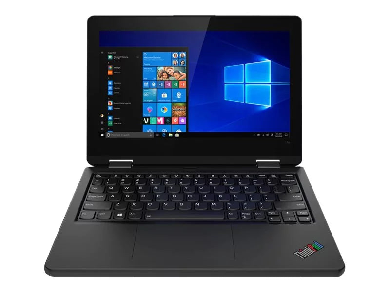 Lenovo ThinkPad 11e Yoga Gen 6 20SF - Flip design - Intel Core m3 8100Y / 1.1 GHz - Win 10 Pro 64-bit -  Graphics 615 - 4   - 256   NVMe - 11.6"  touchscreen 1366 x 768 () - Wi-Fi 5 - black - kbd: