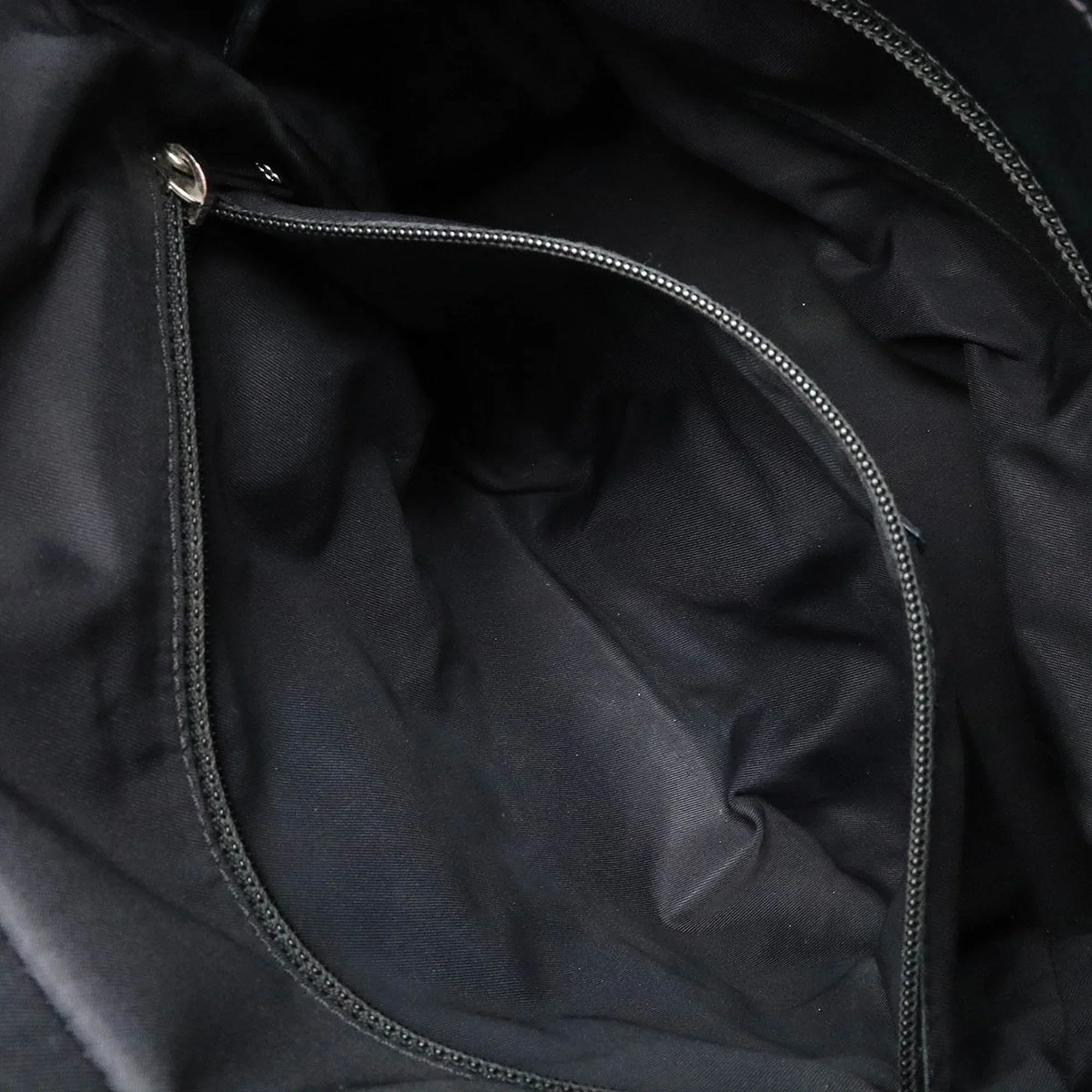 Pre-Owned  Paris Biarritz Tote  Bag Shoulder Coated Canvas Leather Black  (Good)