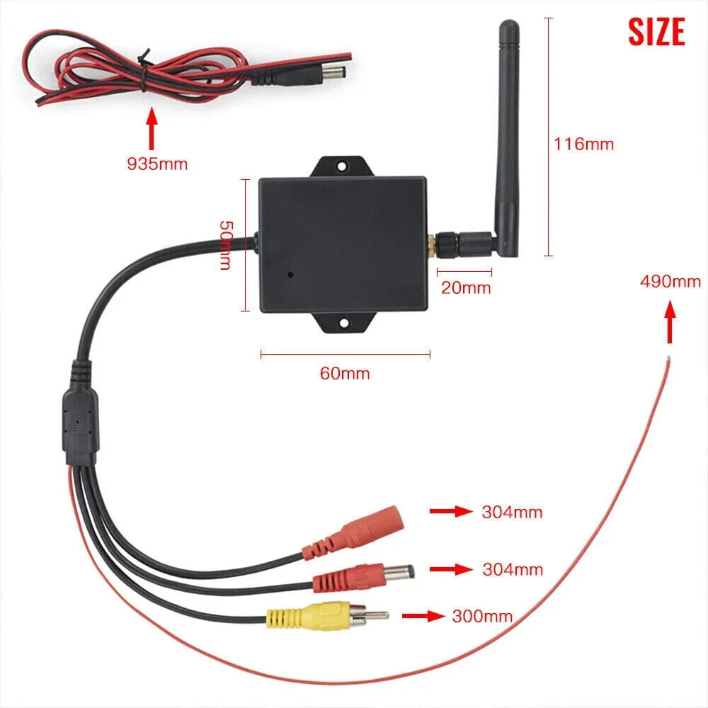 Optimal Rear Vision Solution - WiFi Transmitter Module for Car Reverse Cameras