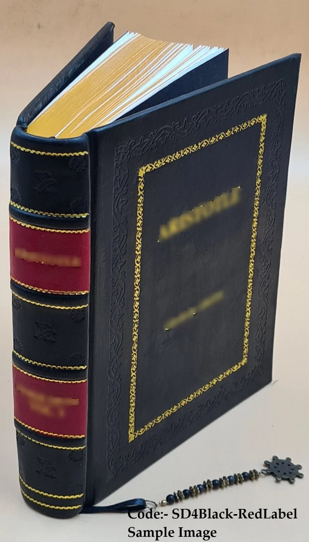 La prison d'Ã‰dimbourg / Walter Scott ; traduction de .-. Daffry de La Monnoye,... ; dessins de . . Clerget, Ferdinandus, . Maillart et Pellicer 1884 [Premium Leather Bound]