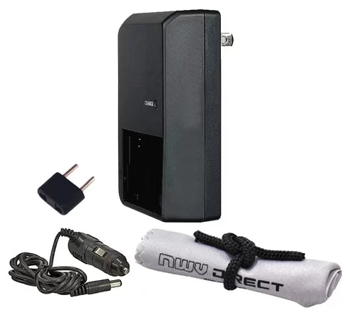 Sony Cyber-Shot - Off Camera 'Intelligent' Rapid Charger + Nwv Direct Microfiber Cleaning Cloth.