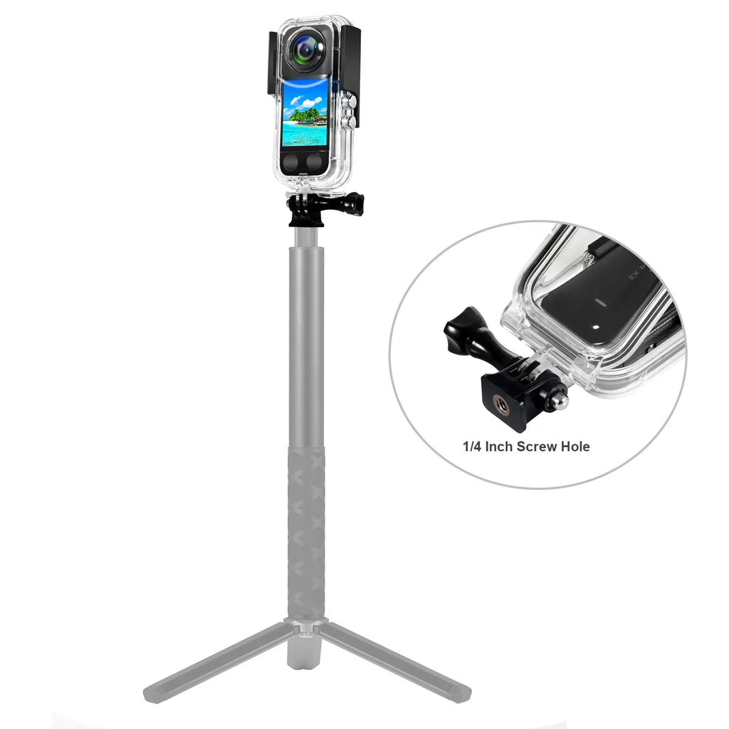 ametoys Panoramic Dive Case Waterproof Case Diving Housing Underwater 40M Replacement for