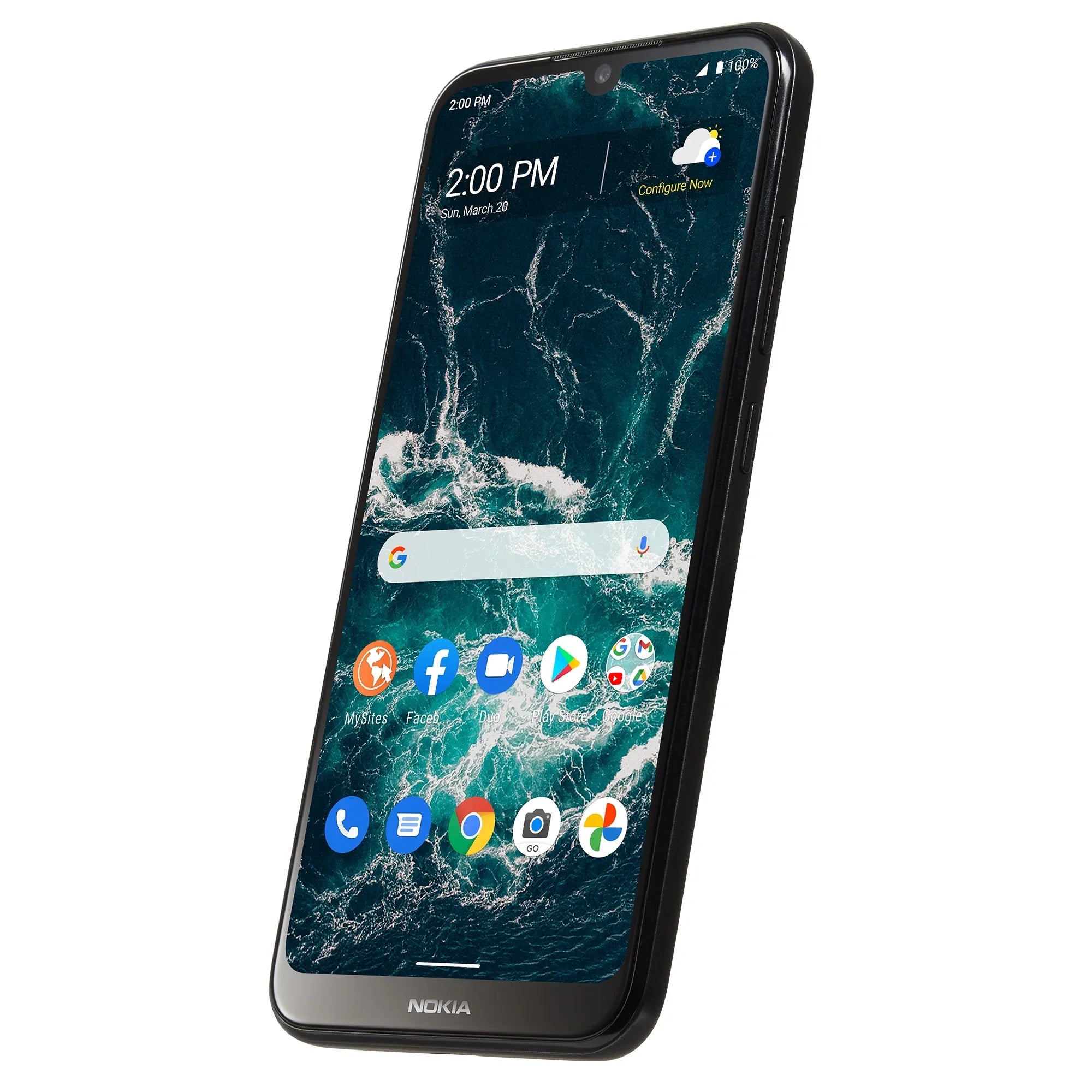 Simple Mobile Nokia , 32GB, Gray- Prepaid Smartphone [Locked to Simple Mobile]