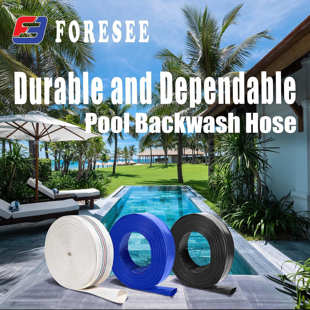 Heavy-Duty Pool Backwash Discharge Hose - Upgrade to the ultimate hose for commercial and industrial use!