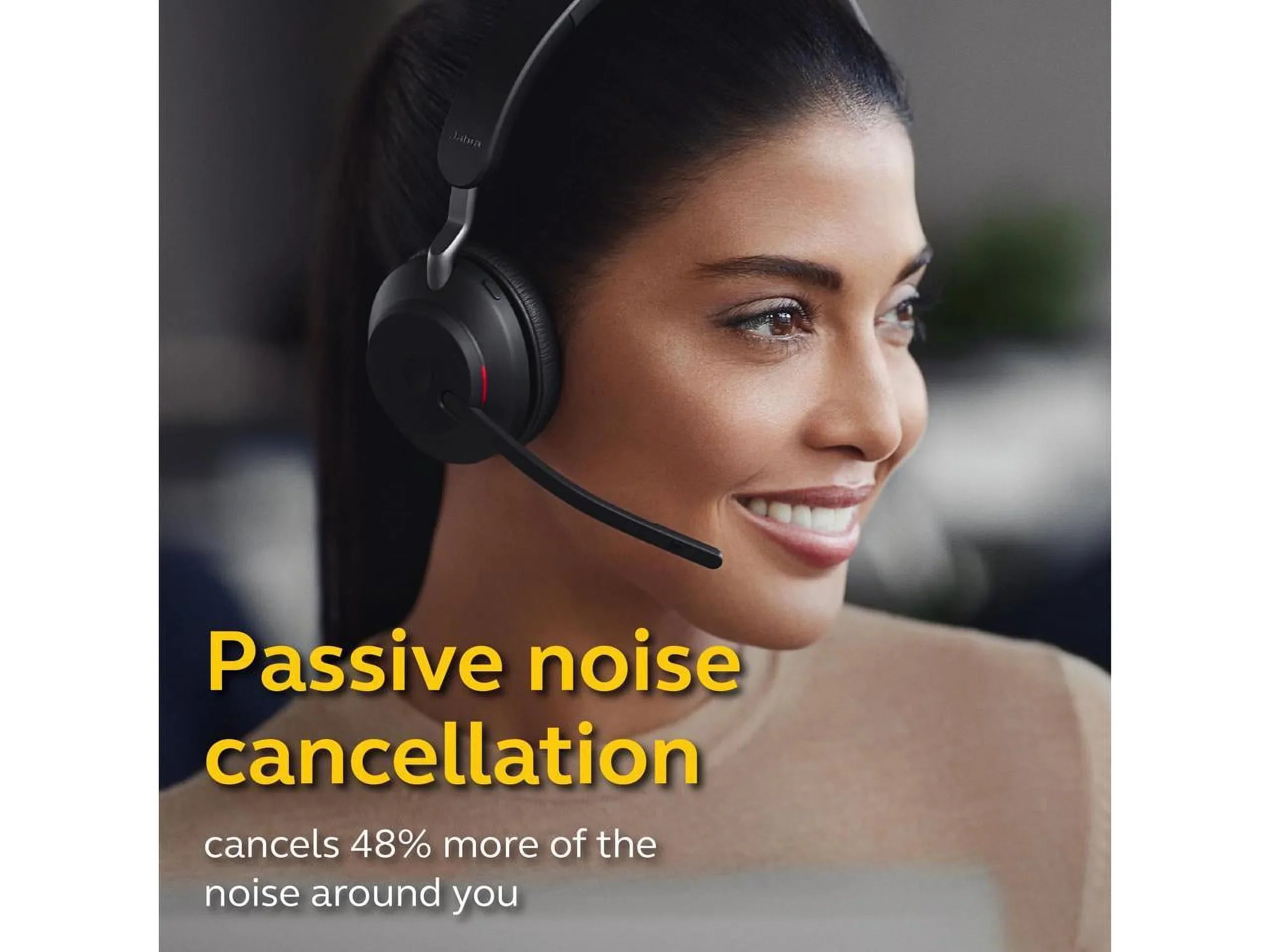 Jabra Evolve2 65 -  Mono -Black Wireless Headset / Music Headphones