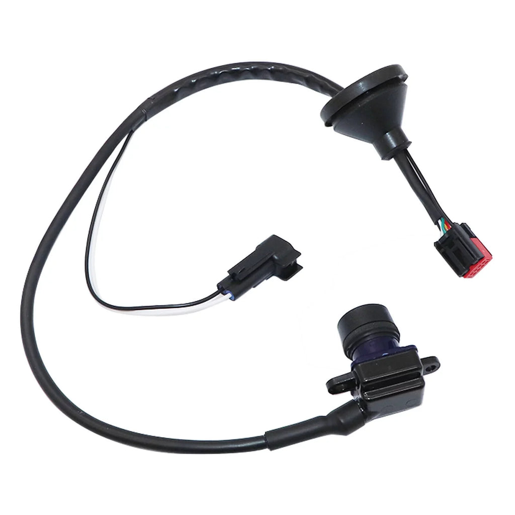 Onemayship Rear Back Up Camera for Dodge Grand Caravan 2011-2020, 130° Detection Angle, Wired Connection, Distance Line