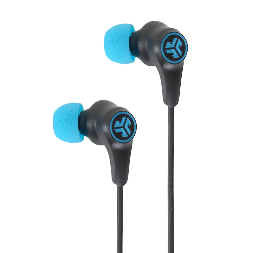 Nintendo Switch Lite (Coral) with JLab Play Gaming Wireless Bluetooth Earbuds - Black/Blue