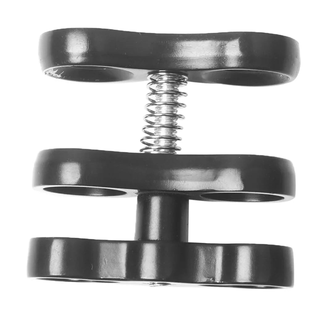 4 Pack Scuba Diving Butterfly Clips Set Dive Camera Flashlight Lights Arm Clamps