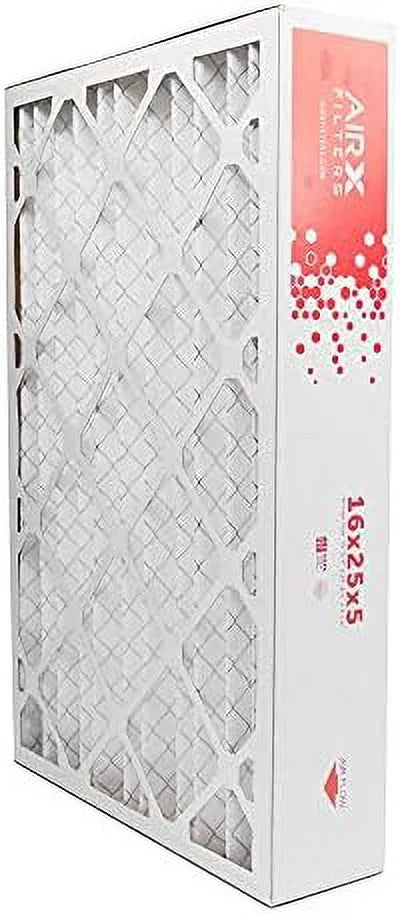 16X25x5  8  Furne Air Filter Replement For   , Dust 2-Pk, Made In The