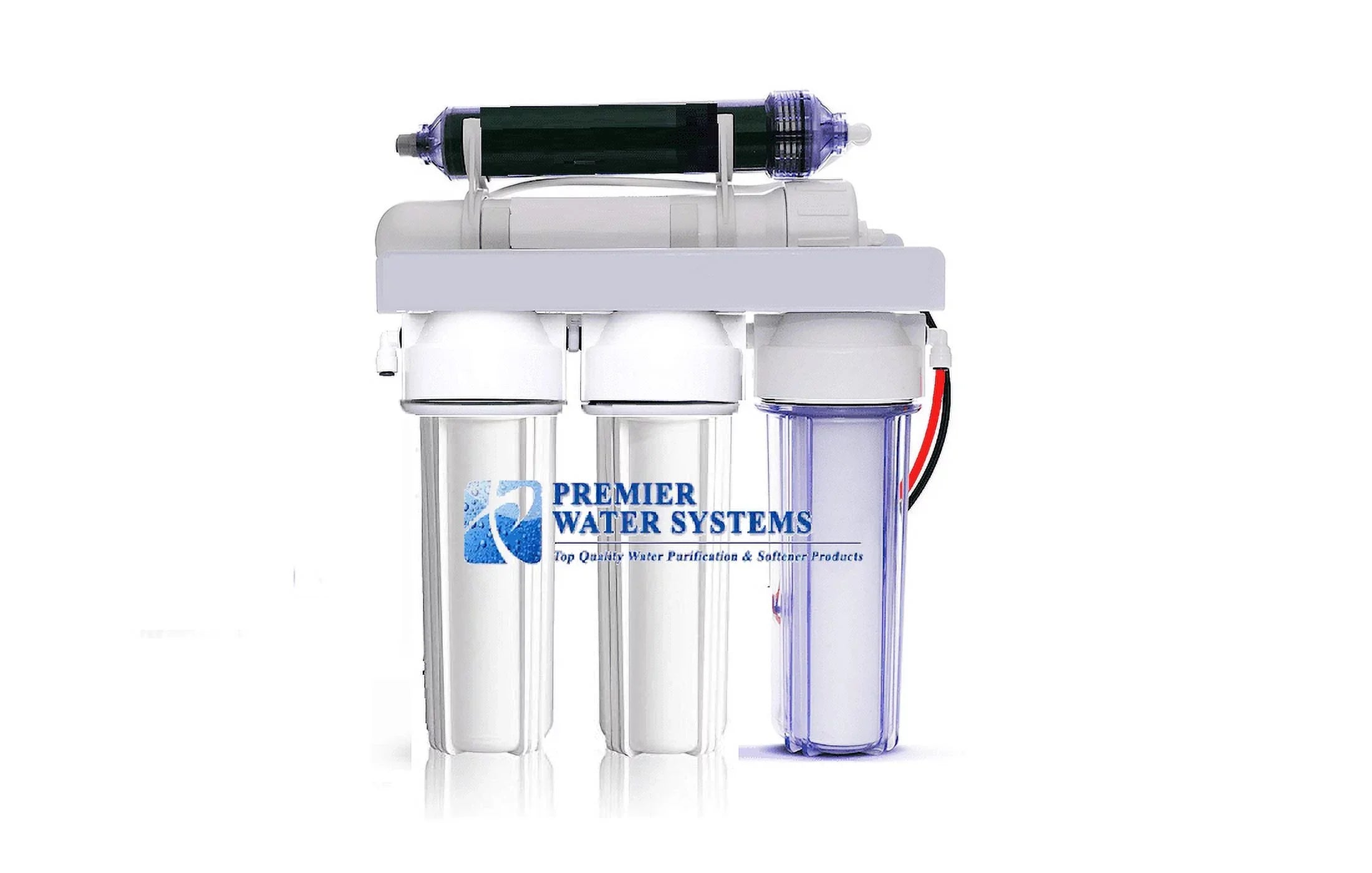 5 Stage Reverse Osmosis  Water Filtration System + Permeate Pump | 100
