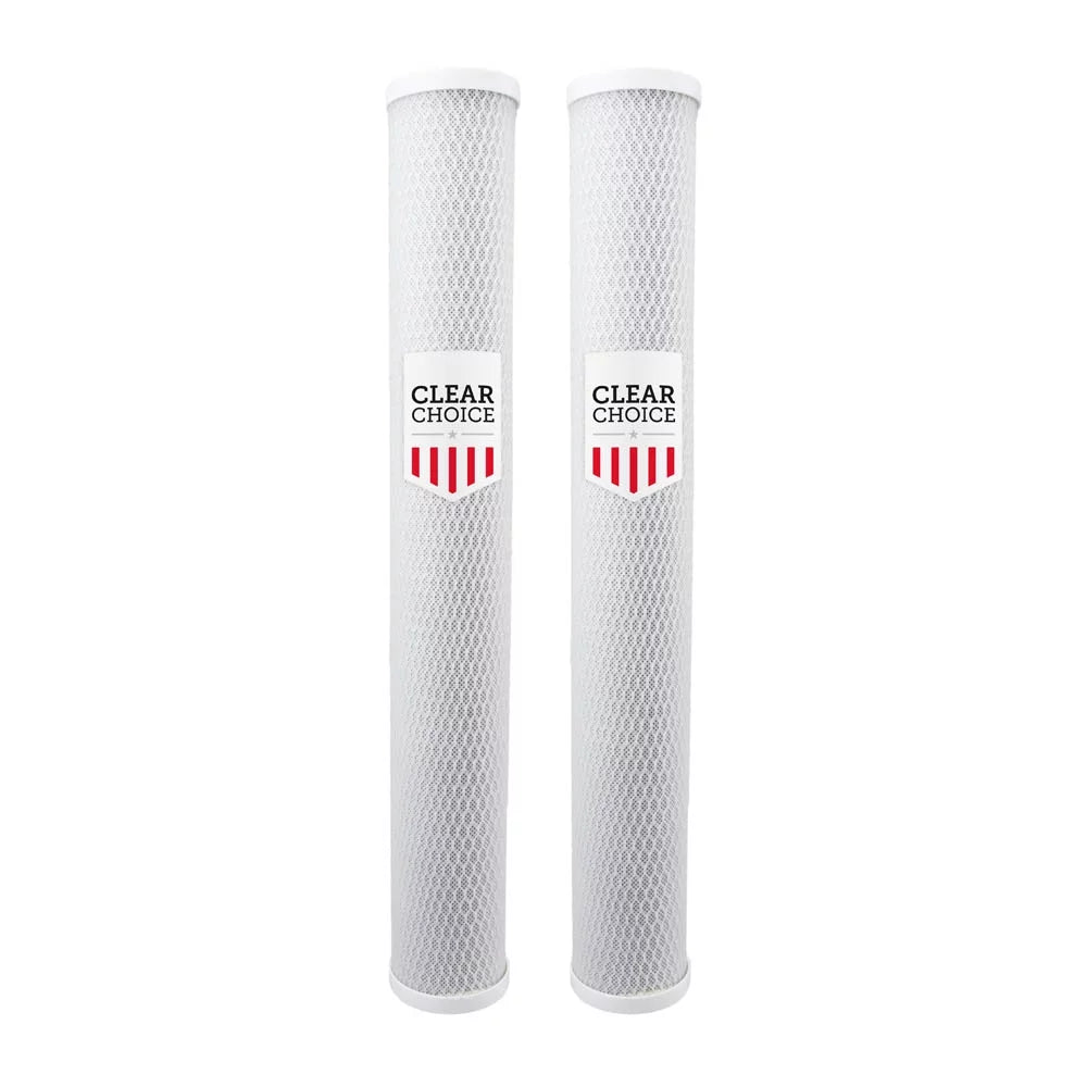 Clear Choice Sediment Water Filter 5 Micron 20 x 2.50" Water Filter Cartridge Replacement 20 inch  System 155635-43, , 2-Pk