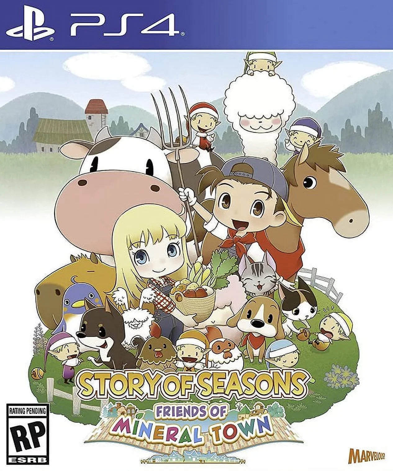 Restored Story of Seasons Friends of Mineral Town (Sony Playstation 4, 2021) (Refurbished)
