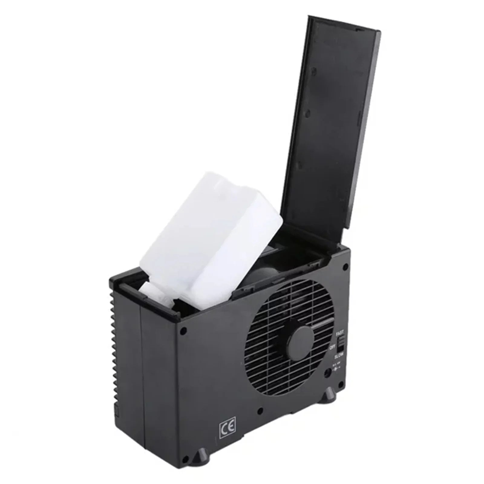 ZiSUGP Portable 12V Car Truck Home Mini Air Conditioner Evaporative Water Cooler Fan Evaporative Air Conditioner Car Air Conditioner Car Phone Holder