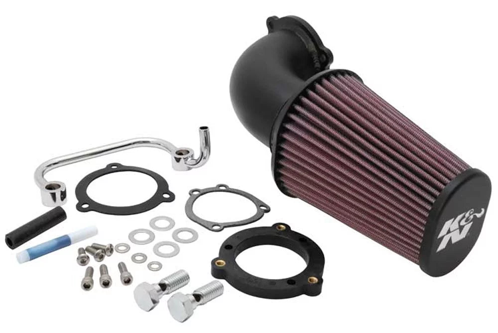 & Cold Air Intake Kit: High Performance, Guaranteed to Increase Horsepower: 2004-2017   (SuperLow, Iron, Sportster Custom, Seventy-Two, Forty-Eight, Nightster, Roadster)57-1126