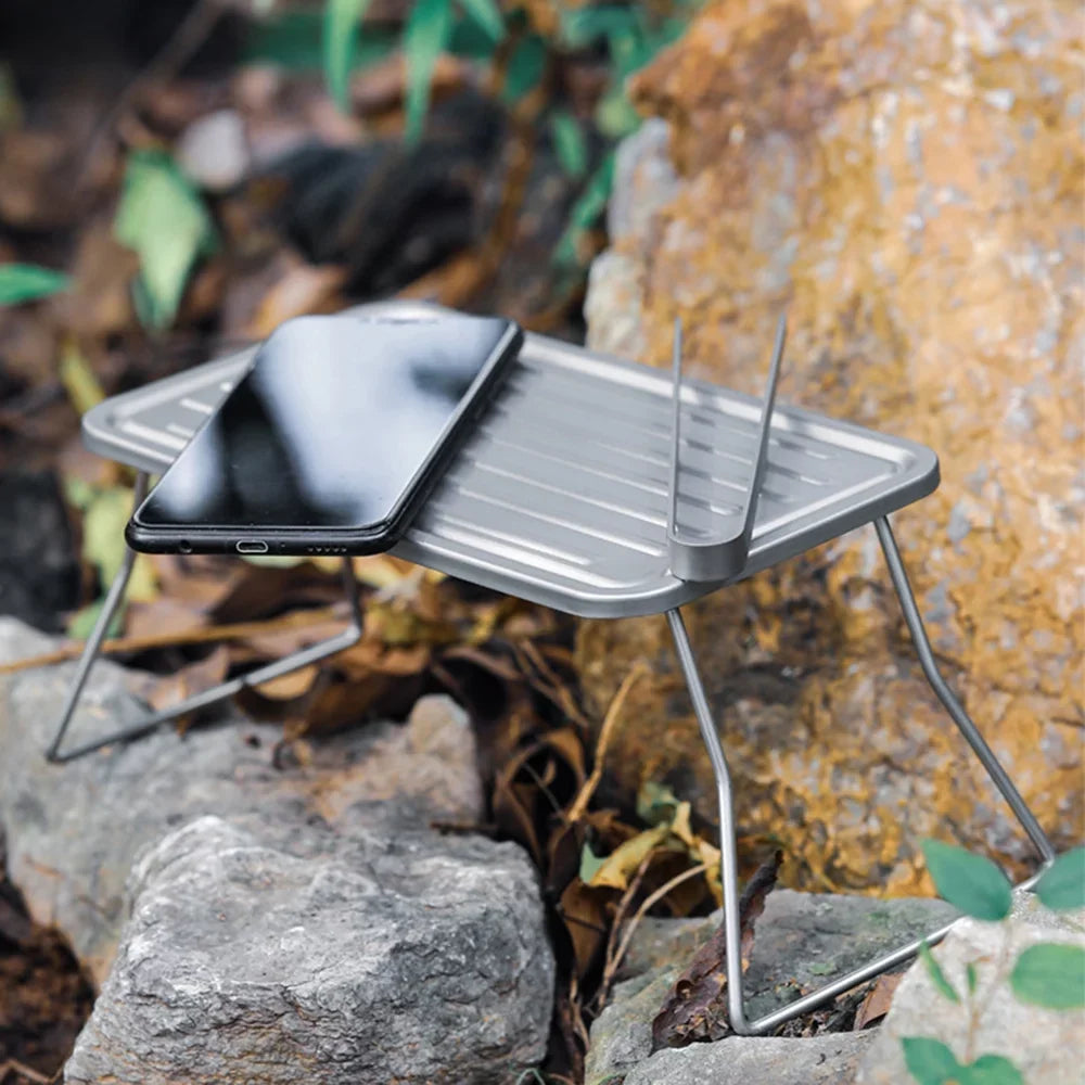 Portable Folding Camping Grill  Grill Grate - Table for Camping Hiking Picnic Barbecue