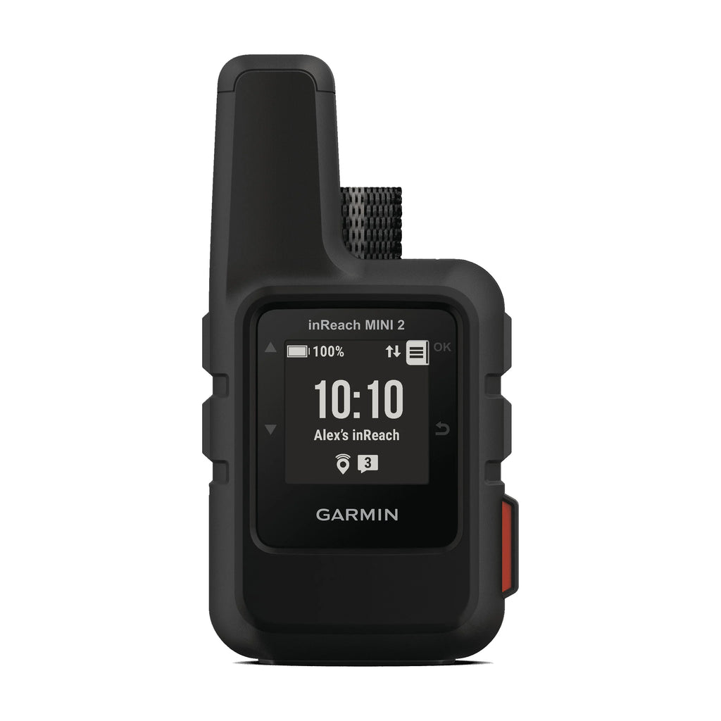 Garmin inReach Mini 2 Satellite Communicator (Black) with Charging Bank