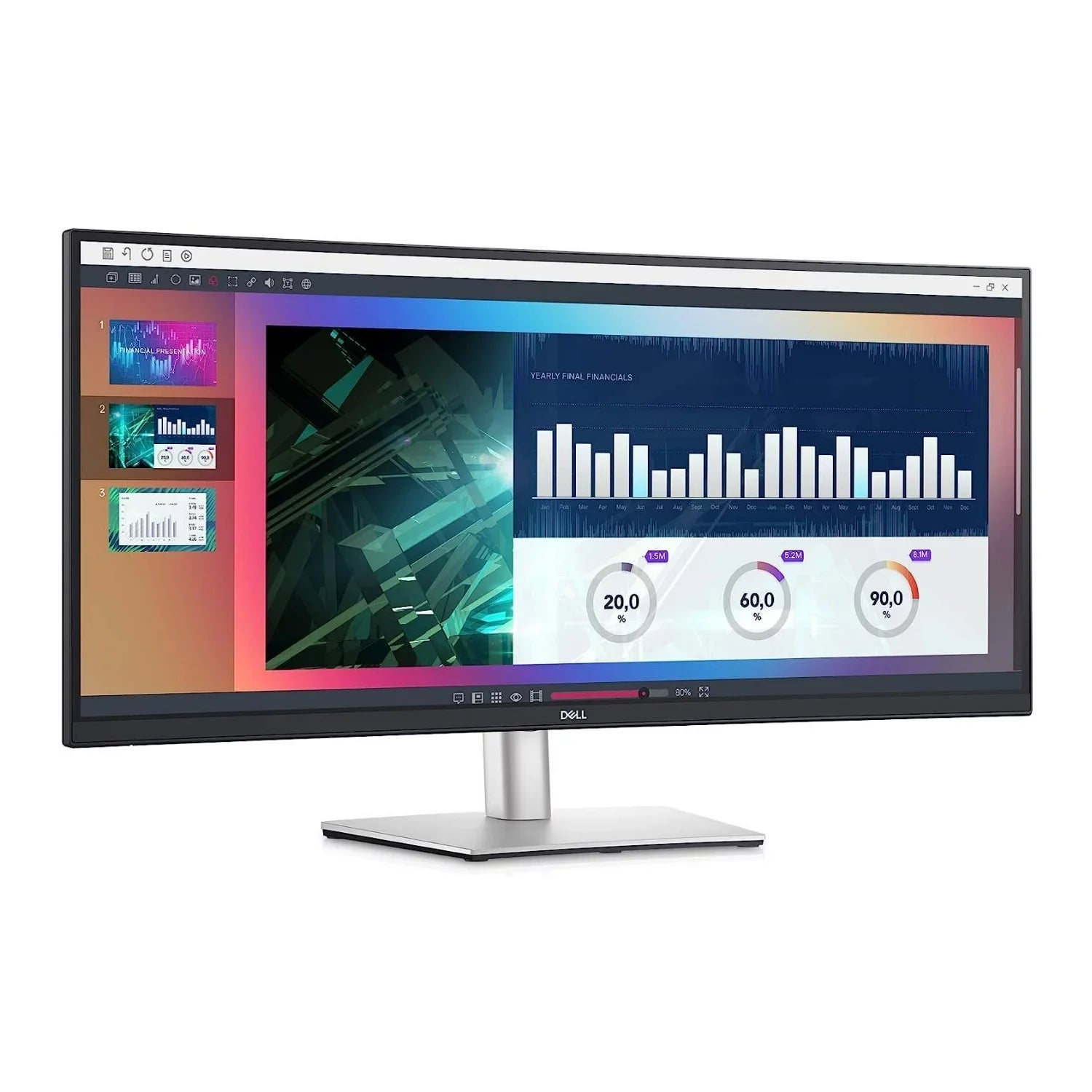 Dell  34-Inch Ultrawide  Curved - Monitor (Certified Refurbished)