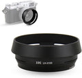 Lens Hood Set  Lens Shade for Fuji Fujifilm       Replace Fuji - Lens Hood & Adapter Ring Aluminum Alloy -Black