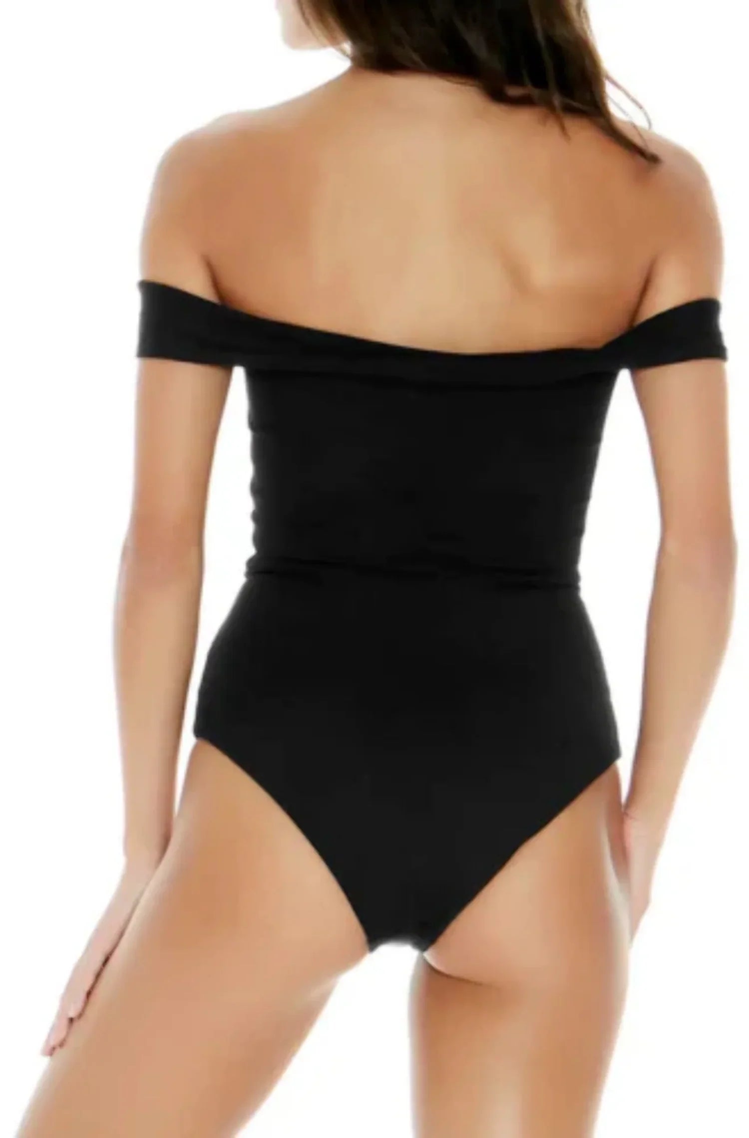 *Space Anja Ribbed One-Piece Swimsuit